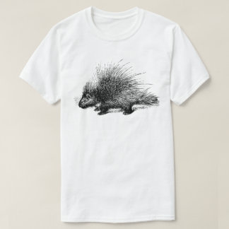 Porcupine  Illustratie Mannen T-Shirt