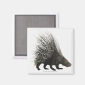 Porcupine Magneet (Voorkant / Achterkant)