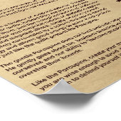 PORCUPINE MYTHOLOGY POSTER (Hoek)