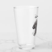 Porcupine niet aanraken! glas (Rechts)
