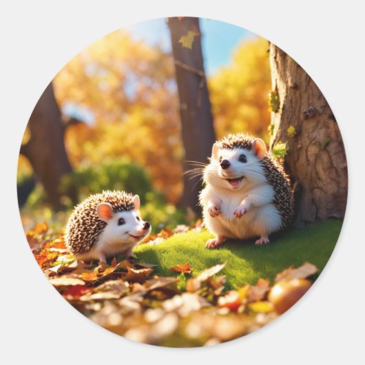 Porcupine Pals Sticker Set (Voorkant)