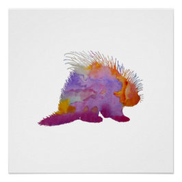 Porcupine Perfect Poster