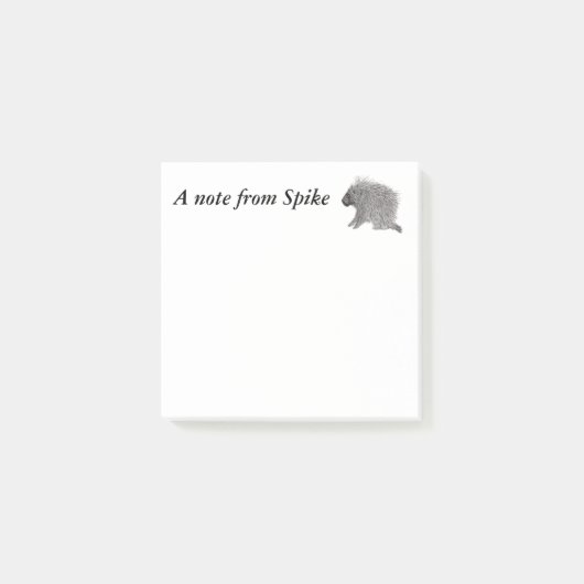Porcupine Post-it® Notes (Voorkant)
