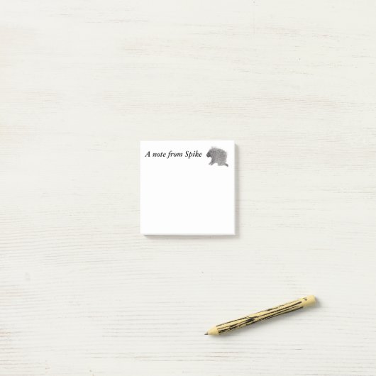 Porcupine Post-it® Notes (Op bureau)