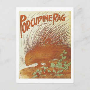 Porcupine Rag Songbook Hoesje Briefkaart