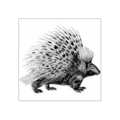 Porcupine | Rubberstempel Rubberstempel (Afrduk)