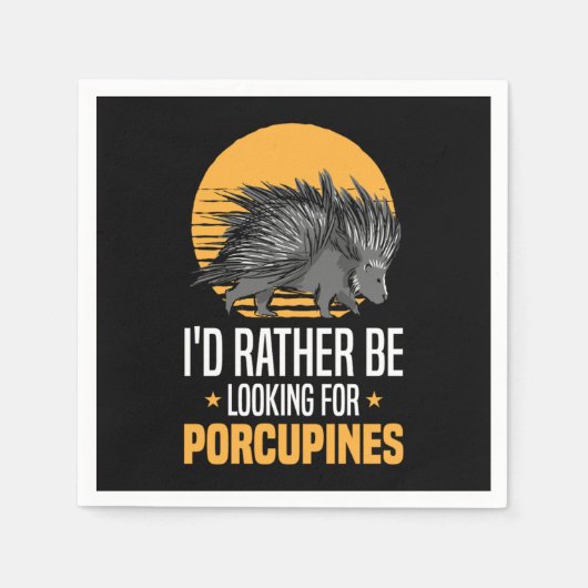 Porcupine Servet (Voorkant)