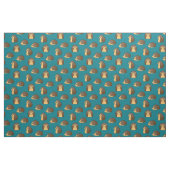 Porcupines Cute Egels Cartoons Stof (Fat Quarter)