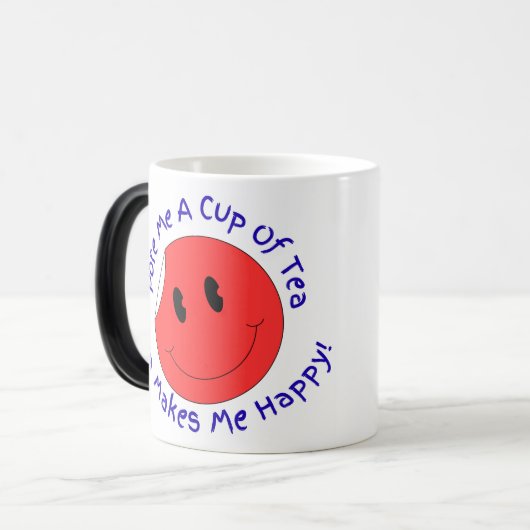 Pore Me A Cup Of Tea Mug Magische Mok (Voorkant links)