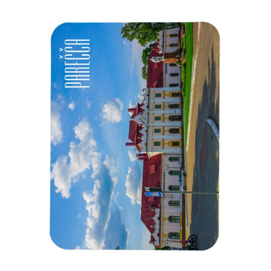 Porechye Pareča Belarus Architecture Station Magneet (Verticaal)