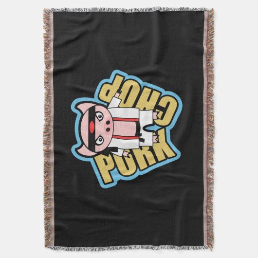 Pork Chop Deken (Voorkant Verticaal)