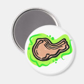 Pork Chop Magneet (Voorkant / Achterkant)