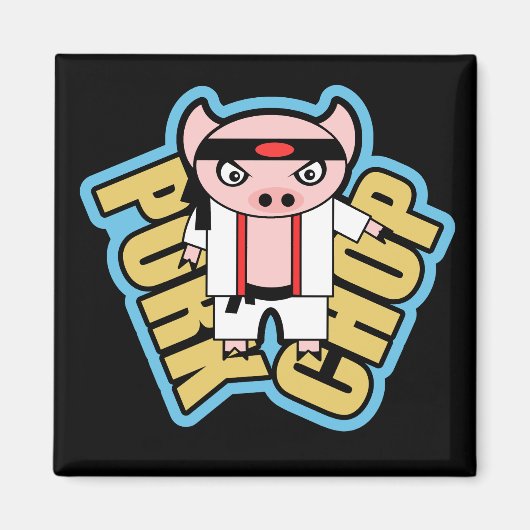 Pork Chop Magneet (Voorkant)