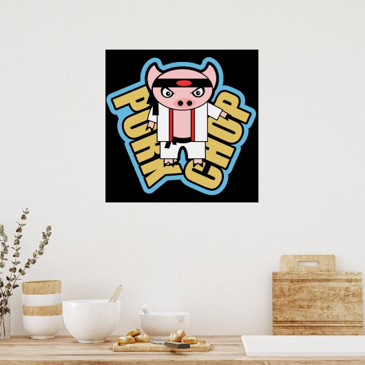 Pork Chop Poster (Keuken)