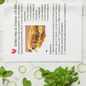 Pork Mac Cheese Panini Theedoek (Gevouwen)