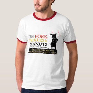 Pork, Pickles & Peanuts Festival 2010 T-shirt