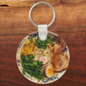 Pork Ramen Noodles Sleutelhanger (Voorkant)