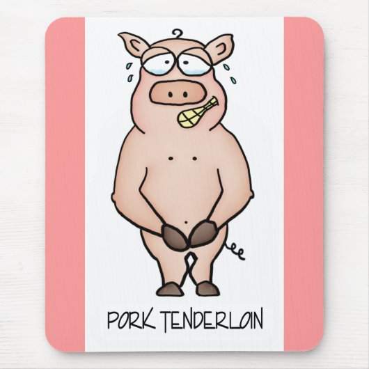 Pork Tenderloin Mousepad Muismat (Voorkant)