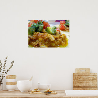 Pork tostada poster