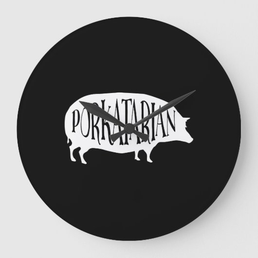 Porkatarian  BBQ Pig Grote Klok (Voorkant)