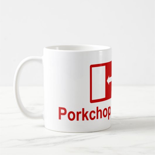 Porkchop serre la tasse (Gauche)