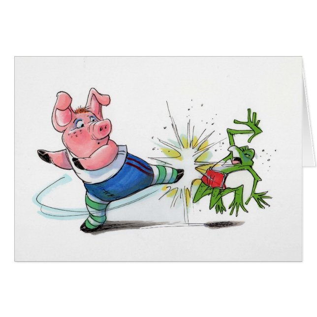 Porkchopkaart (Voorkant Horizontaal)