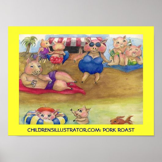 PORKROAST POSTER (Voorkant)