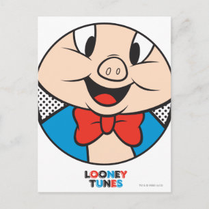 Porky Dotty Icon Briefkaart
