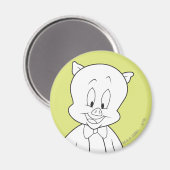 Porky Hallo Friend Magneet (Voorkant / Achterkant)