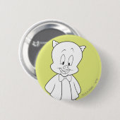 Porky Hallo Friend Ronde Button 5,7 Cm (Voorkant /achterkant)