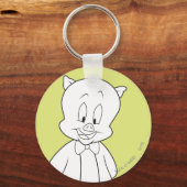 Porky Hallo Friend Sleutelhanger (Voorkant)
