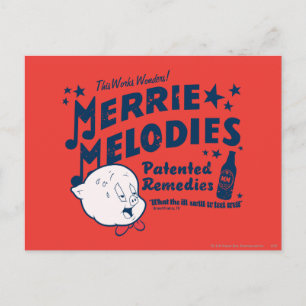 Porky MERRIE MELODIES™ Remedies 2 Briefkaart