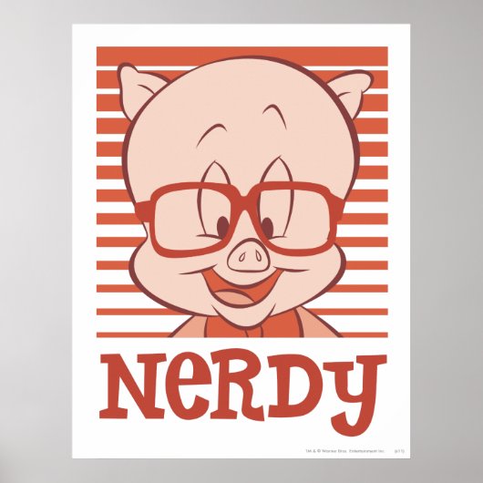 Porky - Nerdy Poster (Voorkant)