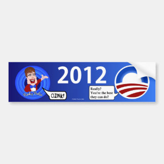 Porky Palin Bumpersticker