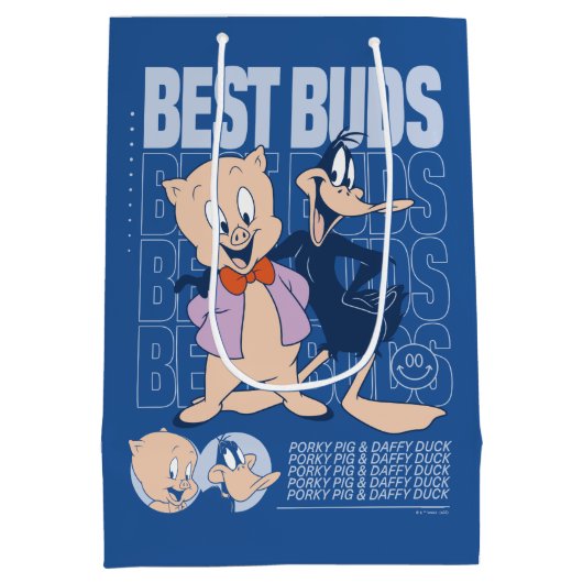 Porky Pig & DAFFY DUCK™ Best Buds Medium Cadeauzakje (Achterkant)