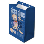Porky Pig & DAFFY DUCK™ Best Buds Medium Cadeauzakje (Achterkant Gekanteld)