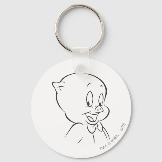 Porky Pig Expressive 4 Sleutelhanger (Voorkant)