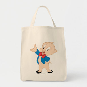 Porky Pig Klassieke post Tote Bag