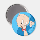 Porky Pig | PET Magneet (Voorkant / Achterkant)