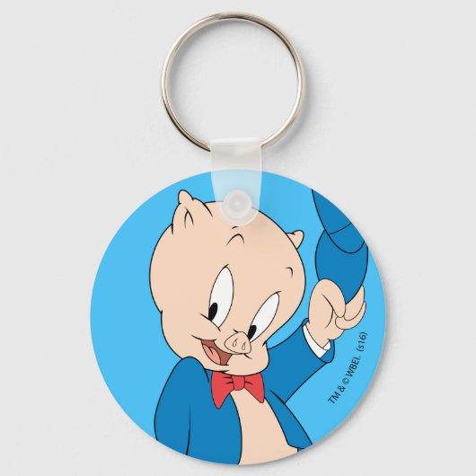 Porky Pig | PET Sleutelhanger (Voorkant)