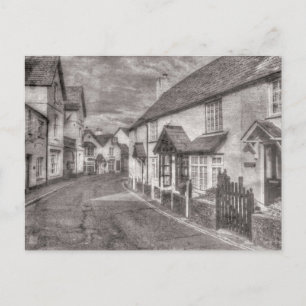 Porlock High Street Feestdagenkaart