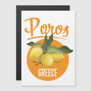 Poros Griekenland reisposter Kunstprint