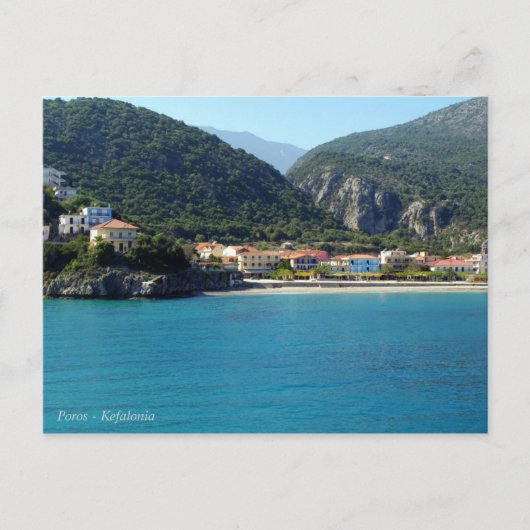 Poros - Kefalonia Briefkaart (Voorkant)