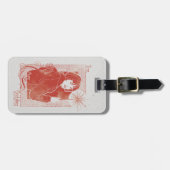 PORPENTINA GOLDSTEIN™ Illustratie Bagagelabel (Voorkant horizontaal)