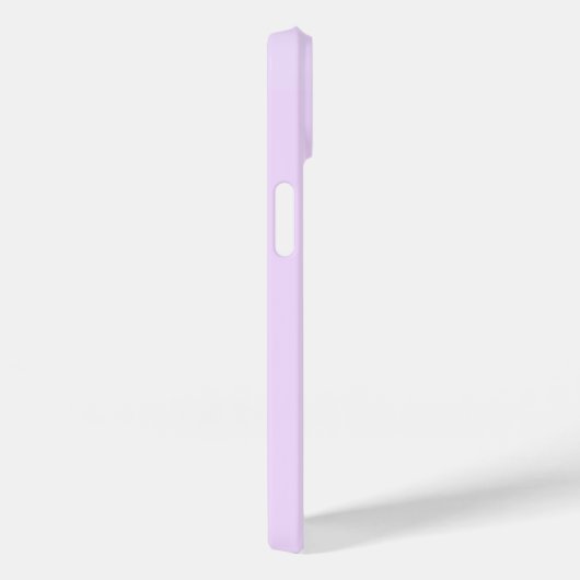 Porphyrophile : coque iphone lavande (Verso / Droite)