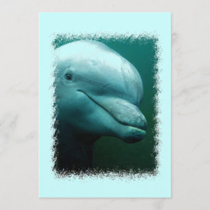 Porpoise Invitation Kaart