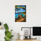 Porquerolles Poster (Thuiskantoor)