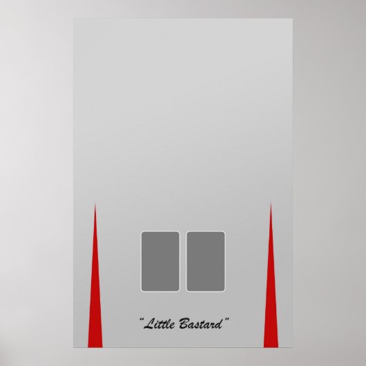 Porsche 550 Spyder Poster (Voorkant)