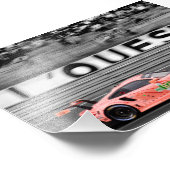 Porsche 911 RSR 24 uur Le Mans 2018 Foto Afdruk (Hoek)