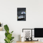 Porsche 911 RSR no92 24 uur van Le Mans 2019 Poster (Thuiskantoor)